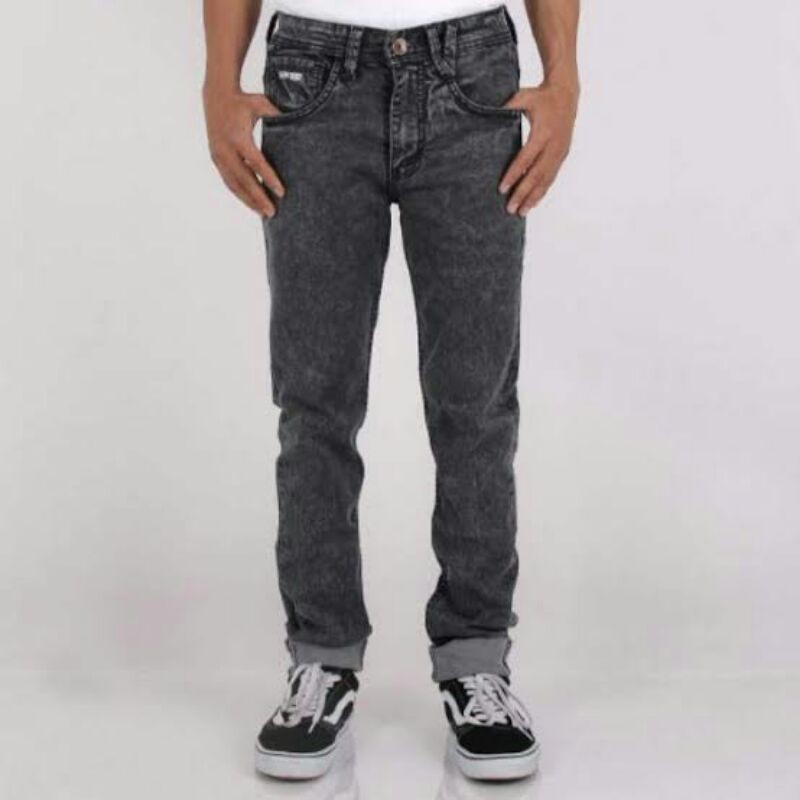 CELANA JEANS PRIA MASA KINI/ JEANS SANDWASH / CELANA PENSIL PRIA