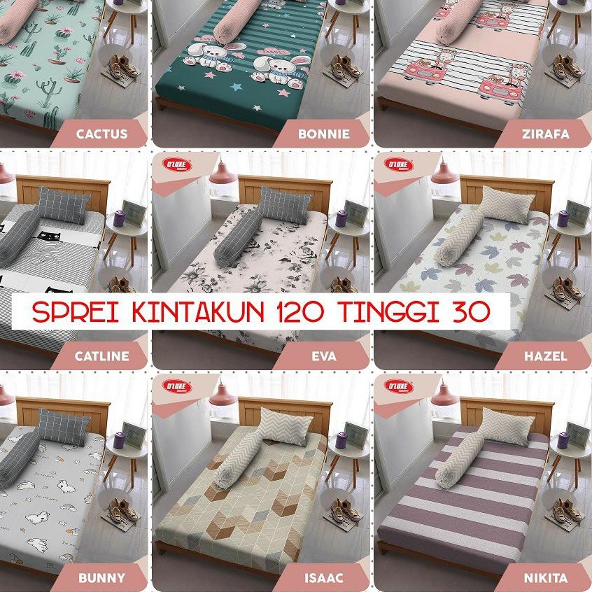 SPREI TINGGI 30 KINTAKUN SINGLE 120X200 TINGGI 30
