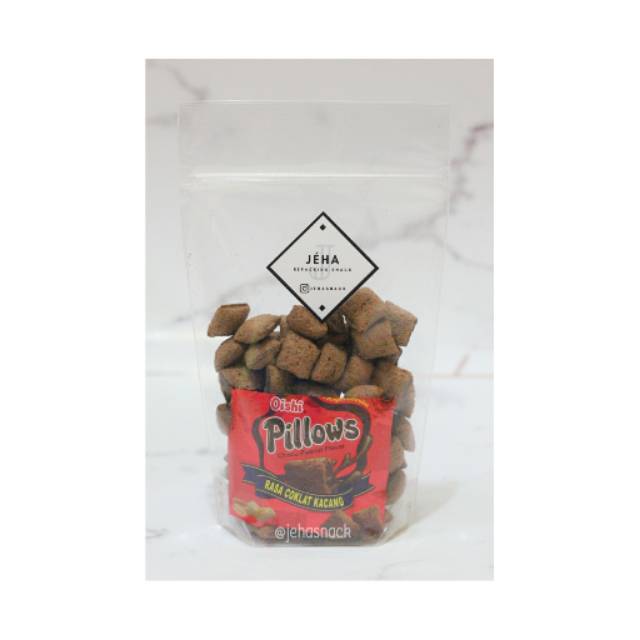 

[ Snack Kiloan TERMURAH ] Oishi Pillow Coklat Kacang 100 gram