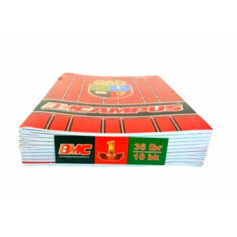 

Barang Bagus Buku Tulis BM CAMPUS Boxy 36 Lembar ( 10 Buku ) ..