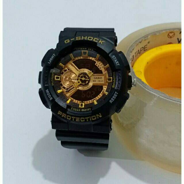 Ready 7 Warna Jam Tangan Pria Casio G-Shock GA110A Strap Rubber