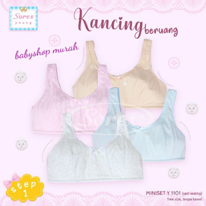 MINISET STEP1 ANAK REMAJA PEREMPUAN  SOREX  Y 1101 ; 1102; 1103 ; 1104 ; 1105