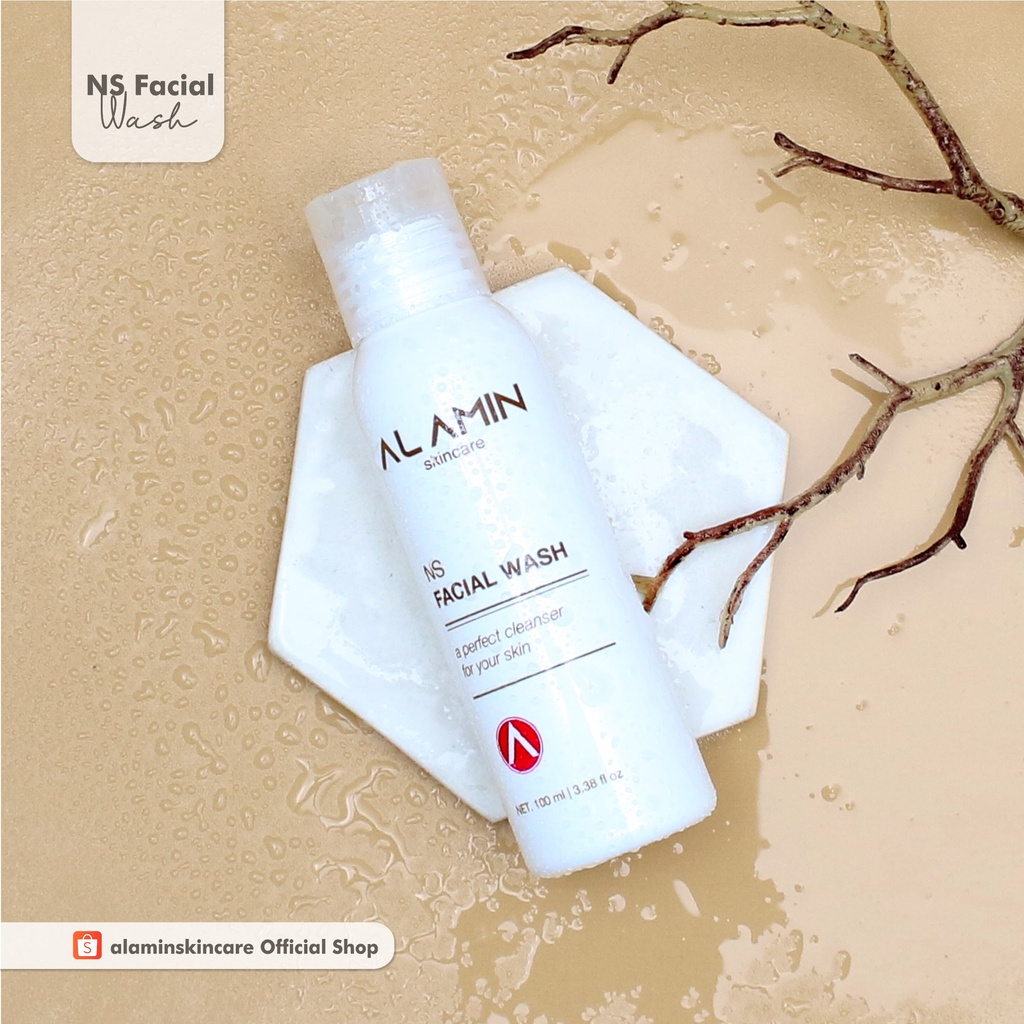 Alamin NS Facial Wash | Sabun Cuci Muka Kulit Normal/Berminyak |