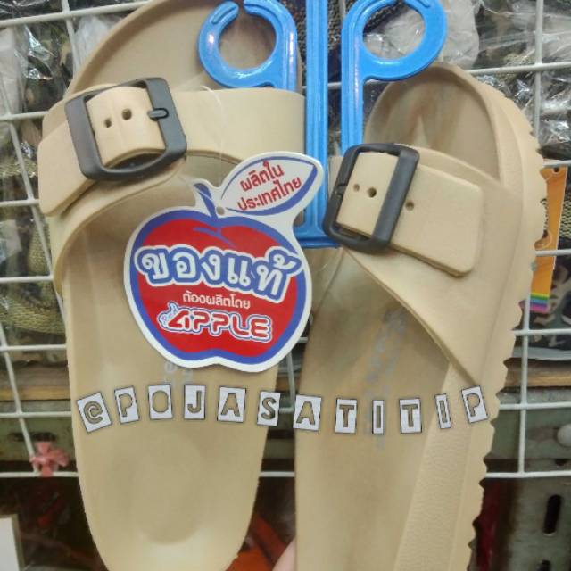 RED APPLE SANDAL BANGKOK "1 STRAP" (Ready Setiap BULAN Hand Carry Bangkok)