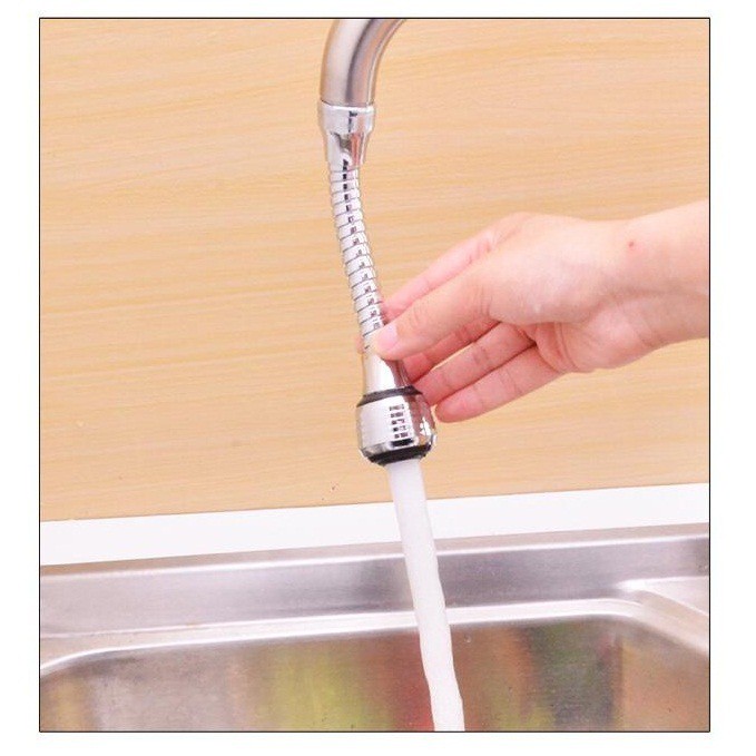 ☛TK☚R137 Sambungan Kran FLEXIBLE irit air Anti Splash Shower-head Saring Turbo faucet spraye rotasi