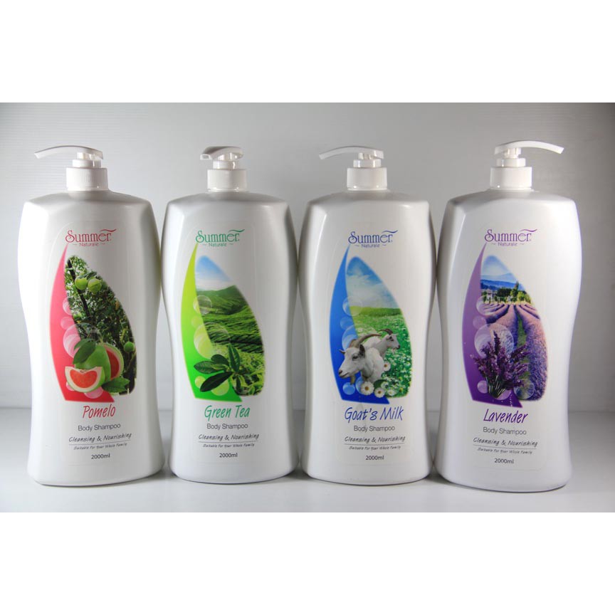 Sabun Cair Summer Naturale Body Shampo