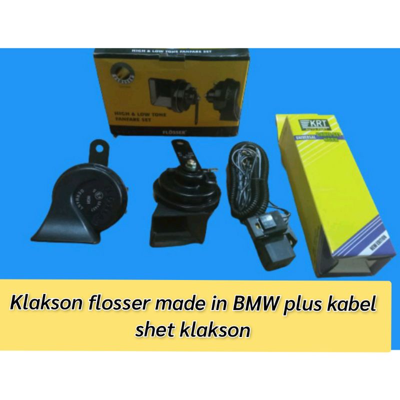 klakson flosser suara bmw plus kabel relay