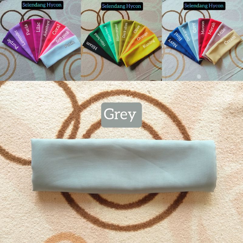 Selendang Hycon-Grey