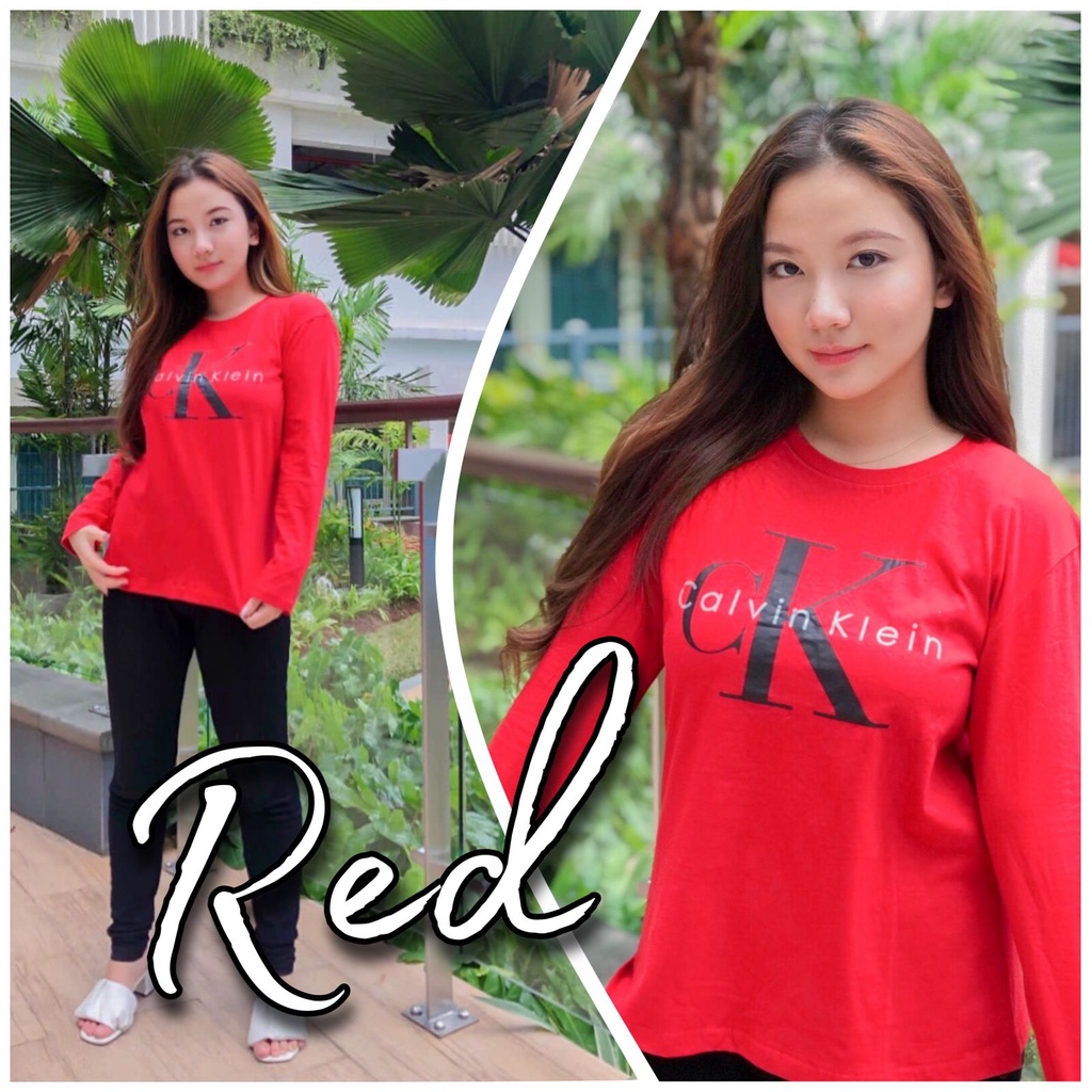 VS GG - Baju atasan kaos IMPORT CK wanita CELVIN