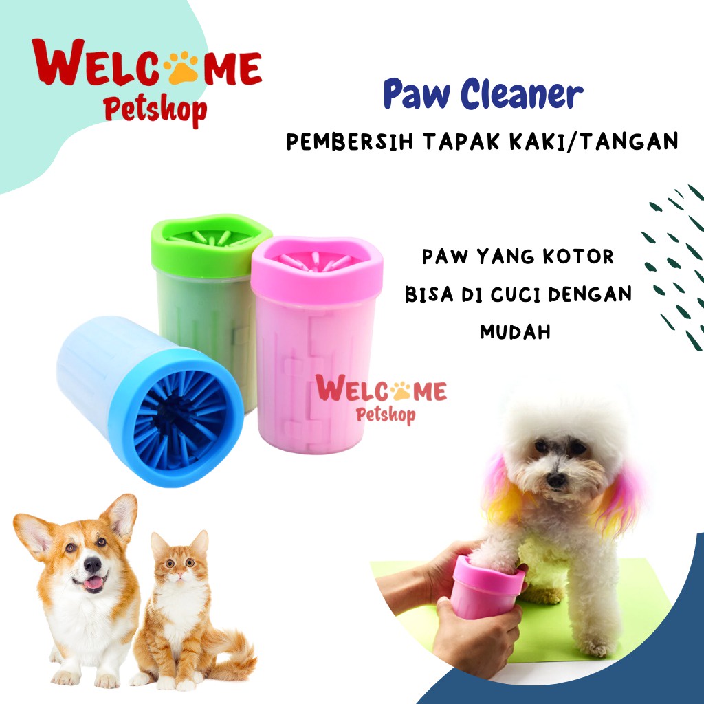 Paw Cleaner LARGE Pembersih Sikat Kaki Tapak Anjing Kucing Portable