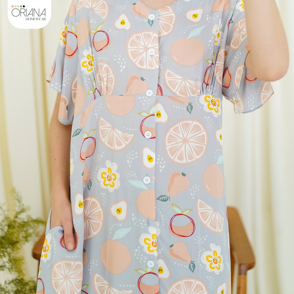 LKJ1920  Oriana Midi Dress Beatrice Grey