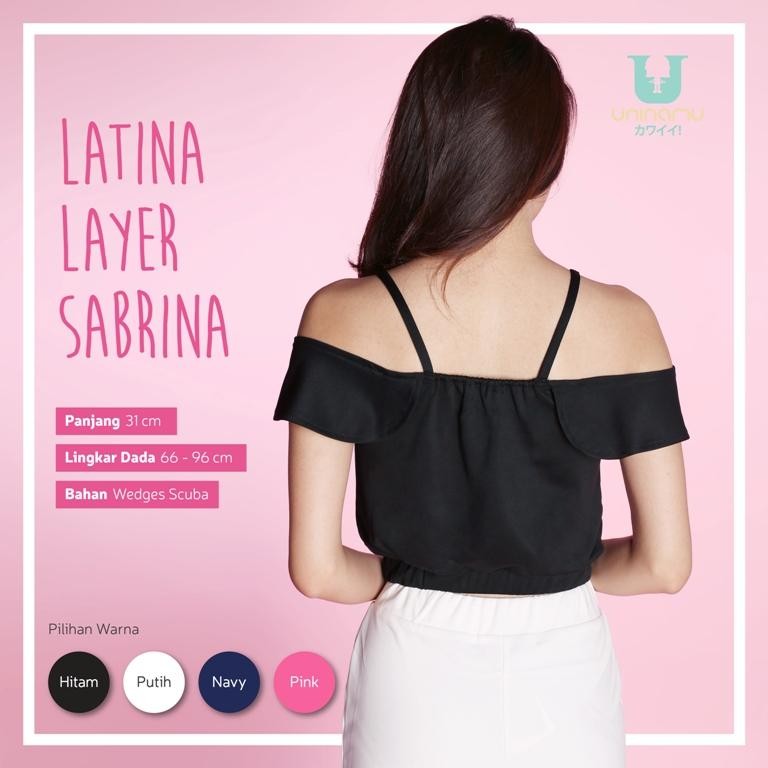 JANE COLLECTION || Atasan Wanita - Latina Layer Sabrina