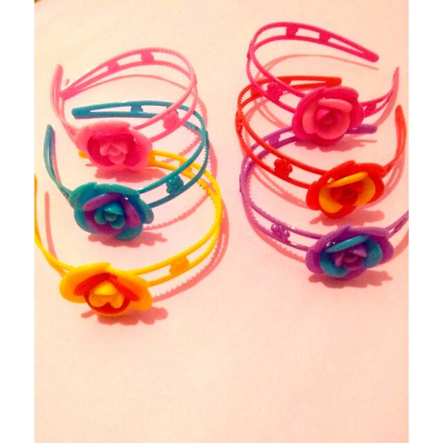 Bando Plastik Anak Bunga