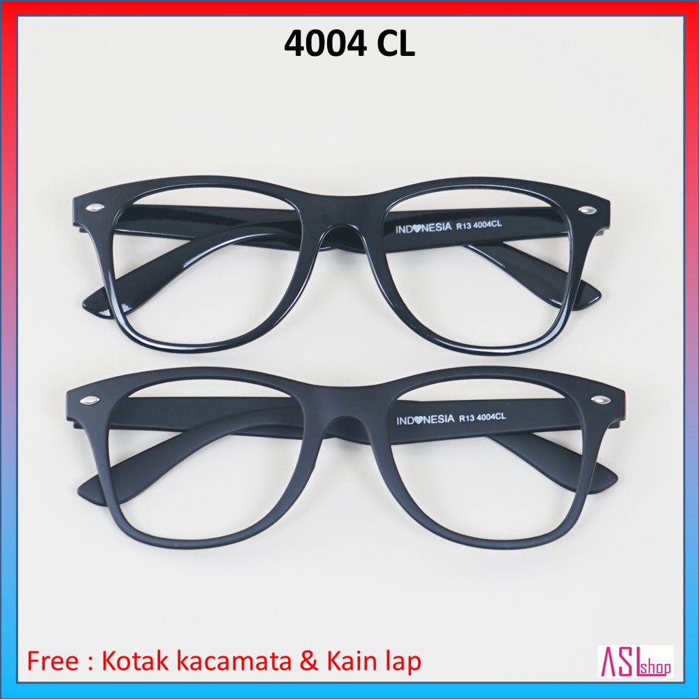 FRAME KACAMATA MINUS (4004CL) + LENSA BLUERAY