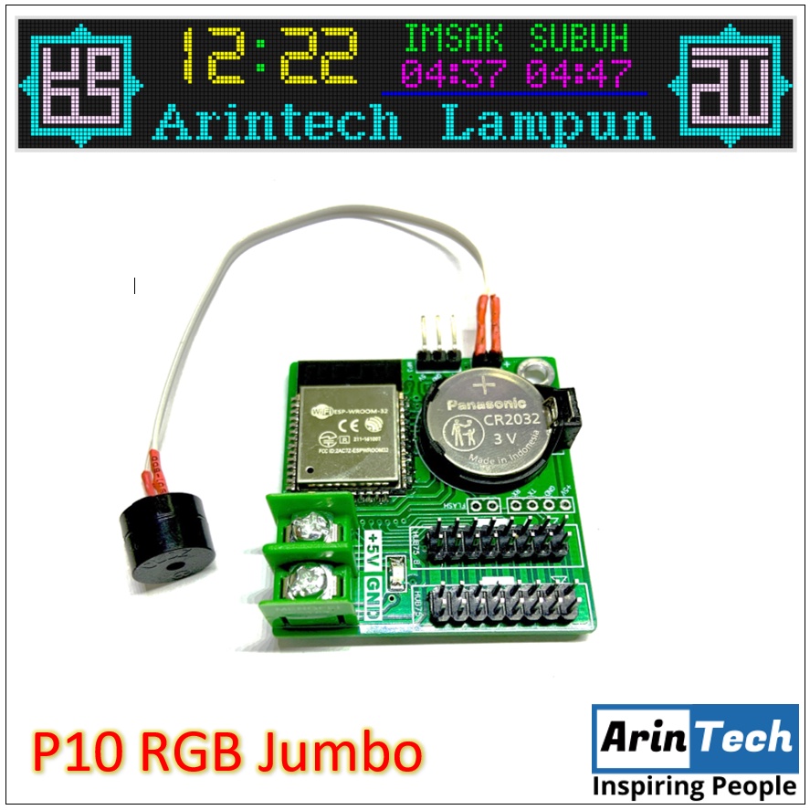 Kontroller JWS P10 RGB Jumbo Khalifah JWS WiFi