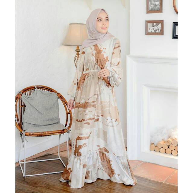 SAMOSIR DRESS KAYU BY WEARING KLAMBY SIZE XS (BARU ORIGINAL BUKAN MINOR)