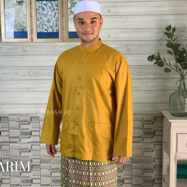 "Bkt31au22g" Koko Tarim Premium | Koko Habib Jamal | Koko Pria Dewasa | Koko Lengan Panjang