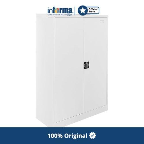 Cabinet | Informa - Lemari Besi - Medium Filing Cabinet Swing Panel White