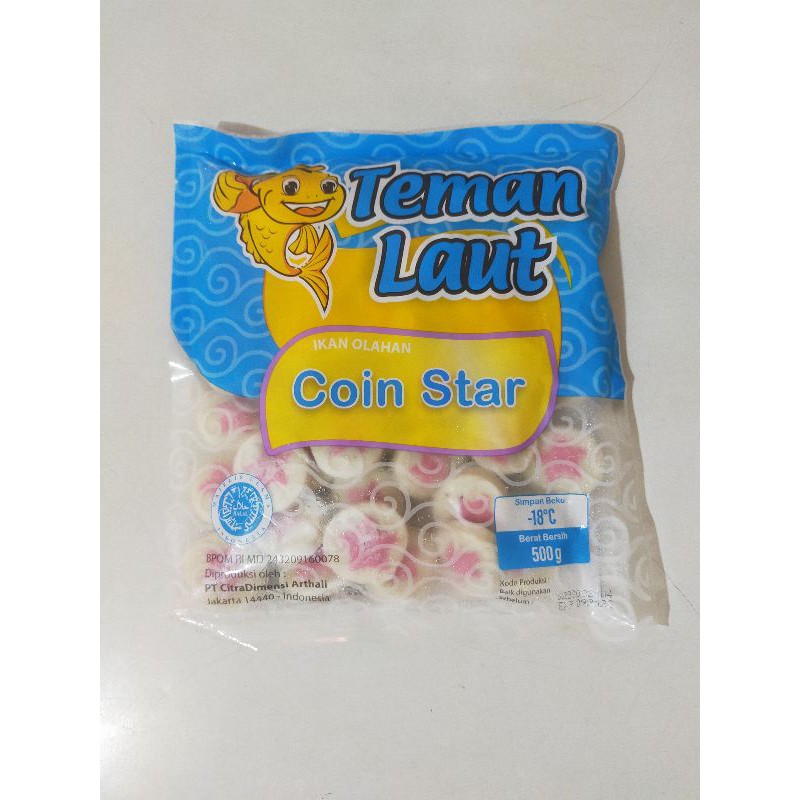 

Teman Laut Bakso Ikan Coin Star 500gram