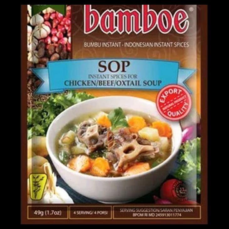 Bamboe Sop Chicken/Beef/Oxtail Soup 49 gr per Pack