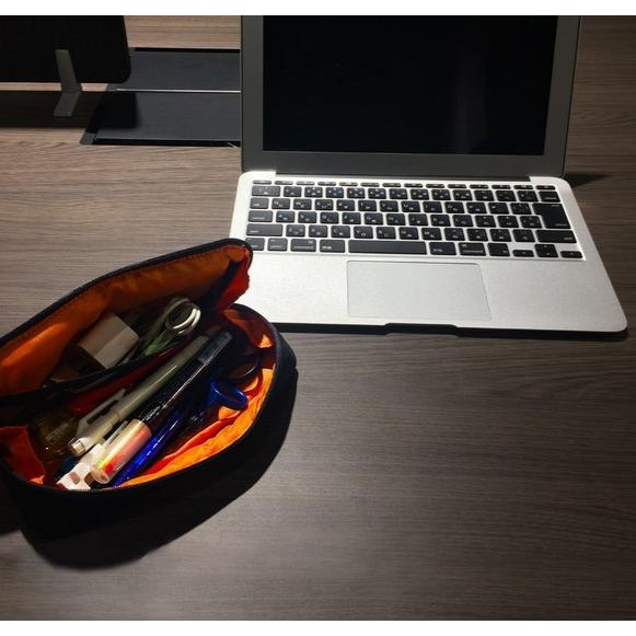 

✳Ç Pencil Case Multi-Compartment - Tempat Pensil Besar - Hitam