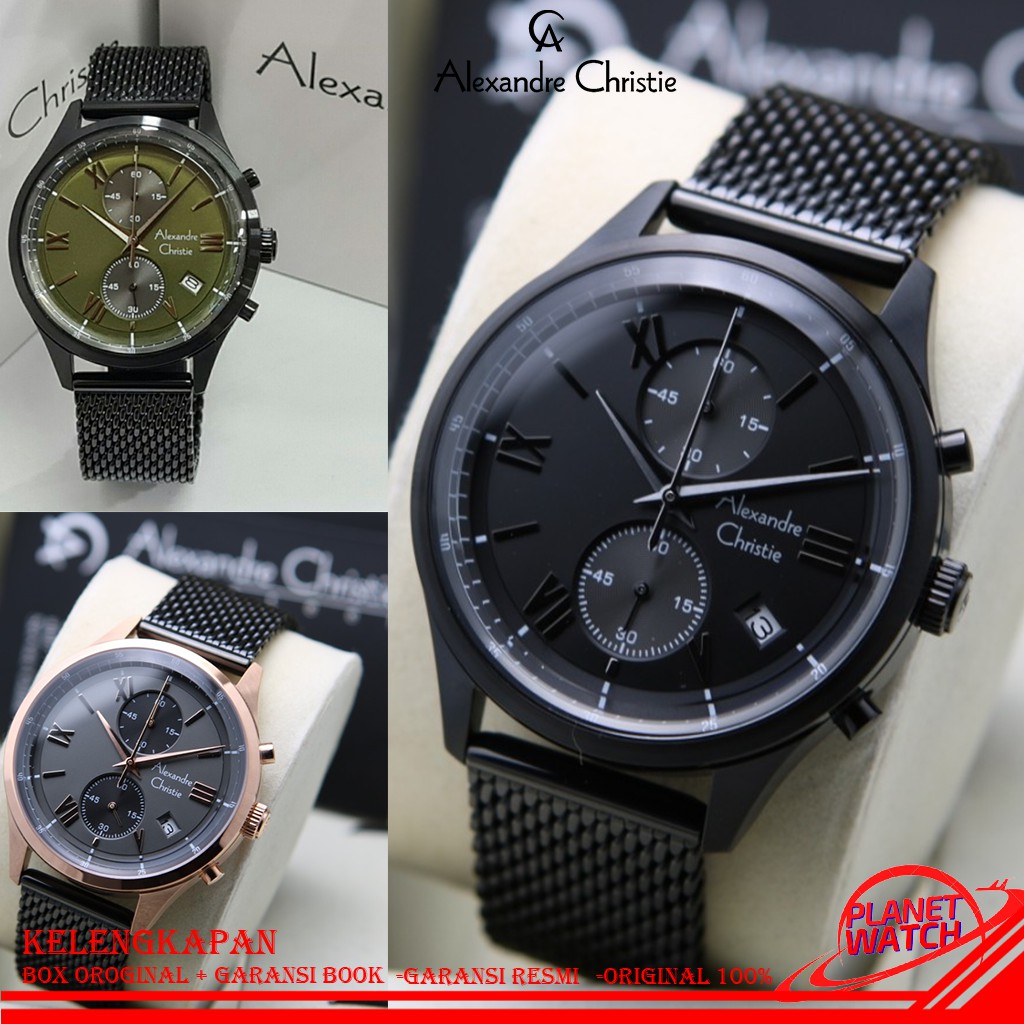 ALEXANDER CHRISTIE PRIA ORIGINAL JAM TANGAN ALEXANDRE CHRISTIE PRIA JAM ALEXANDER CHRISTIE AC 6567