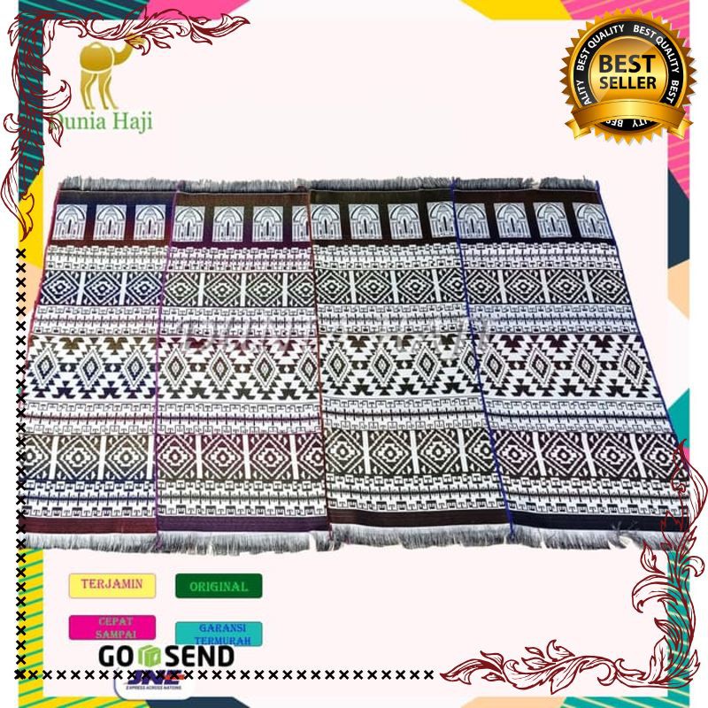 Grosir Sajadah Elegan Turki Tipis Murah Besar Travel Berkualitas 47x100 cm Keren