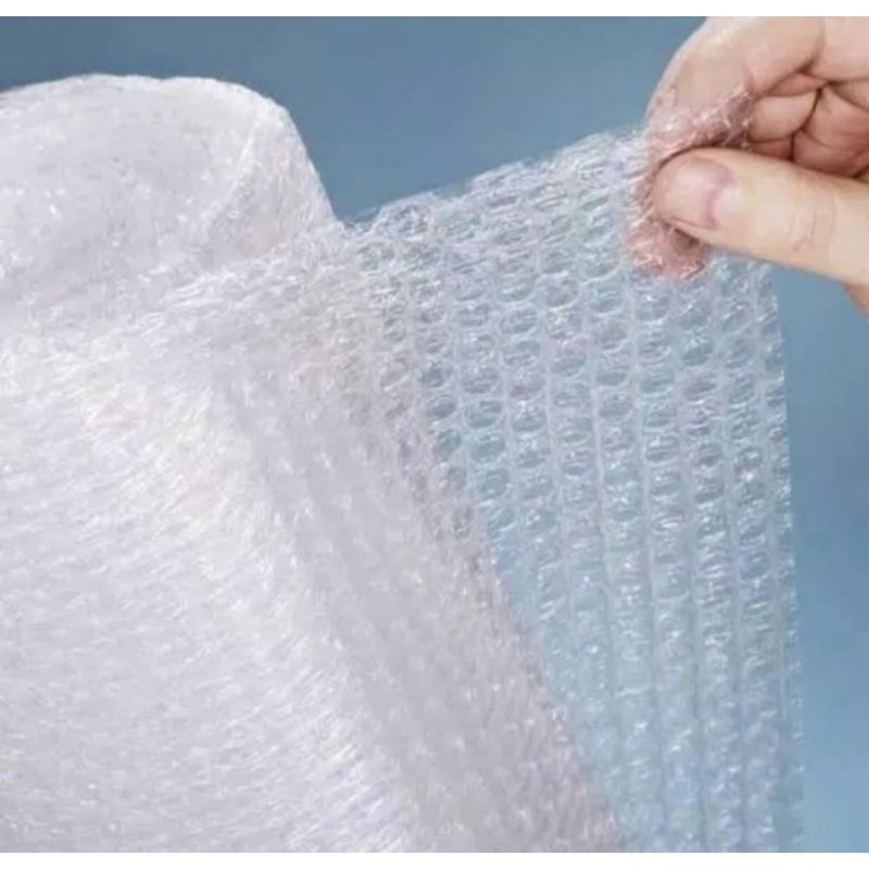 

BUBBLE WRAP PACKING TAMBAHAN EXTRA UNTUK PENGAMAN