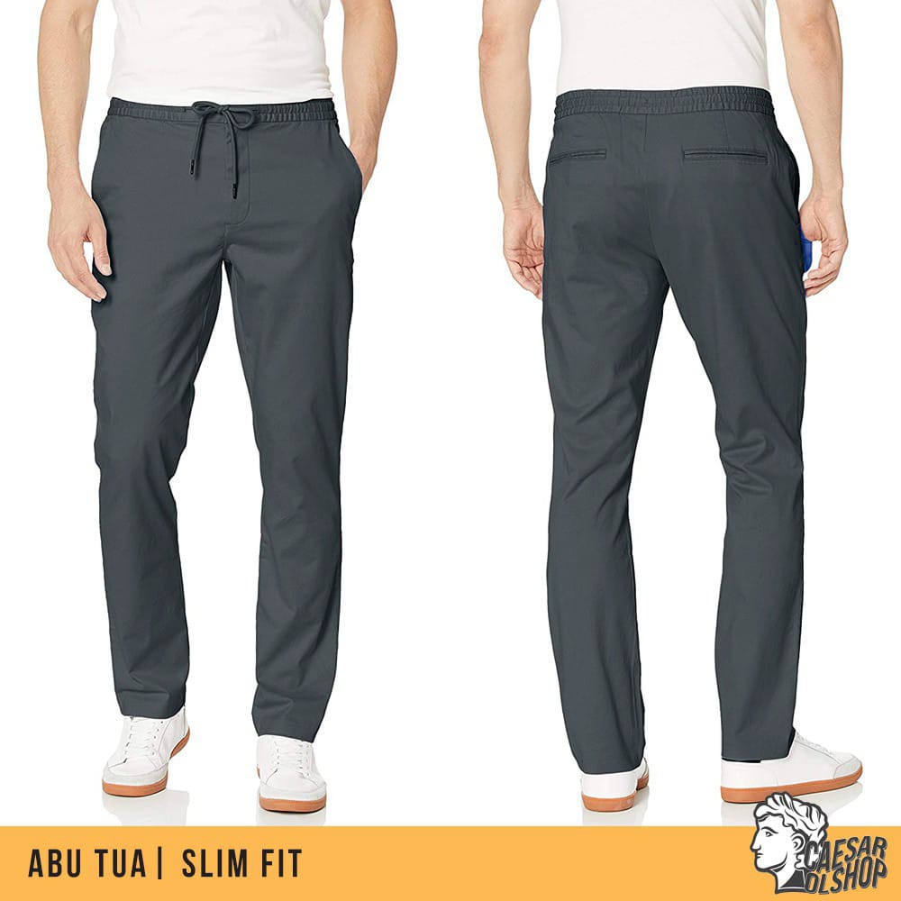 Celana jogger Panjang formal pria | Celana pants jogger karet