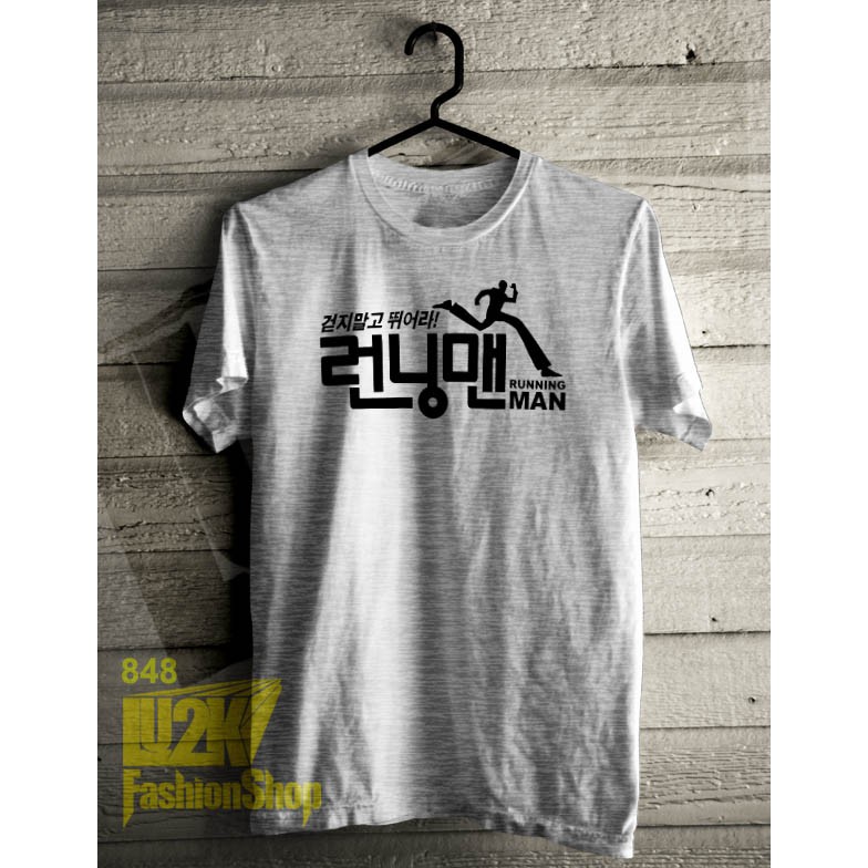 KAOS RUNNING MAN KPOP KOREA SERIES LOGO L2K 848