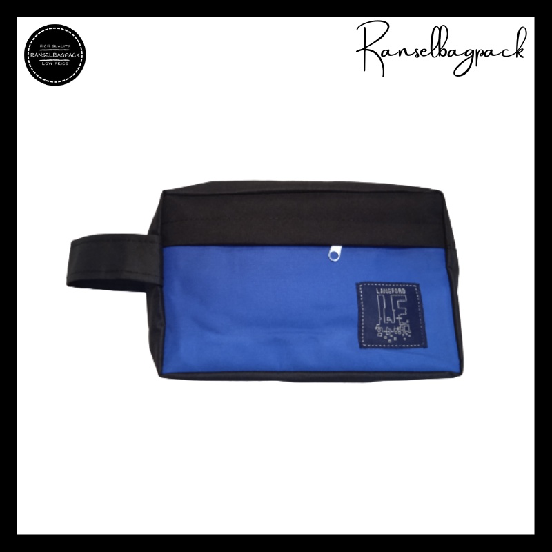 Pouch Travel Hand Bag Jinjing Daily Bag Kosmetik Original Resleting Multifungsi Wanita Cewek