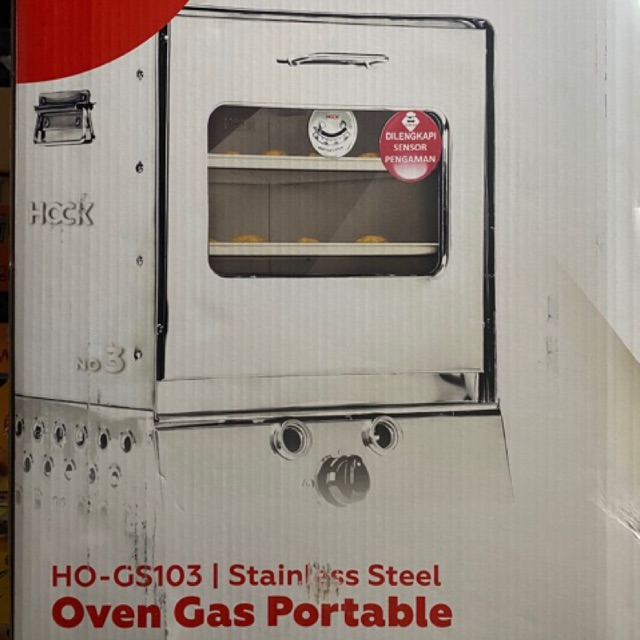 OVEN HOCK GAS PORTABLE STAINLESS