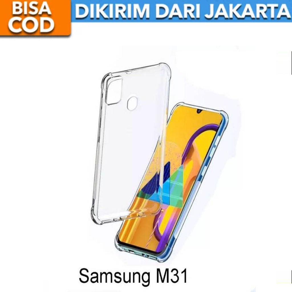 Casing Samsung Galaxy M31 Anti crack SoftCase