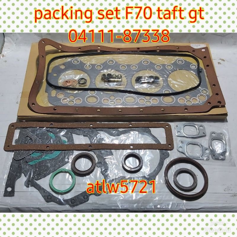PACKING SET PAK SET PACKING FULL SET GASKET SET DAIHATSU F70 TAFT GT