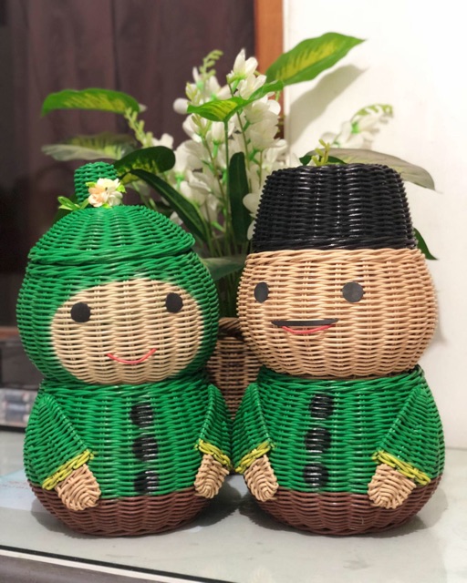 Parcel Lebaran/Hampers Lebaran/Keranjang rotan lebaran