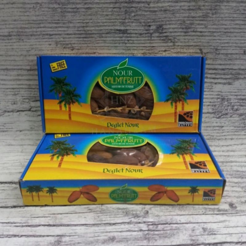 

Kurma Tunisia Tangkai Palm Nour 500gr