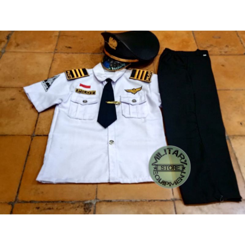 BAJU PILOT ANAK - KOSTUM PILOT UNTUK ANAK