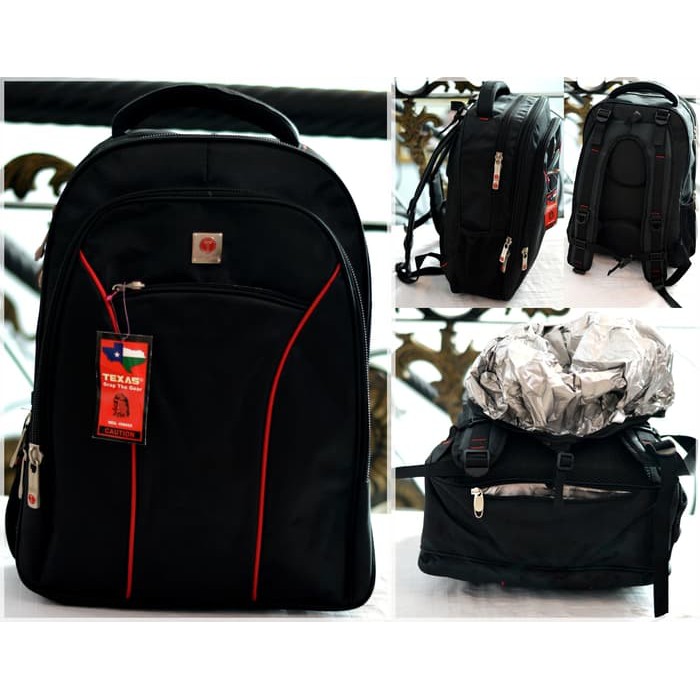 Dijual Tas Polo travel bag Ransel laptop rain cover kerja