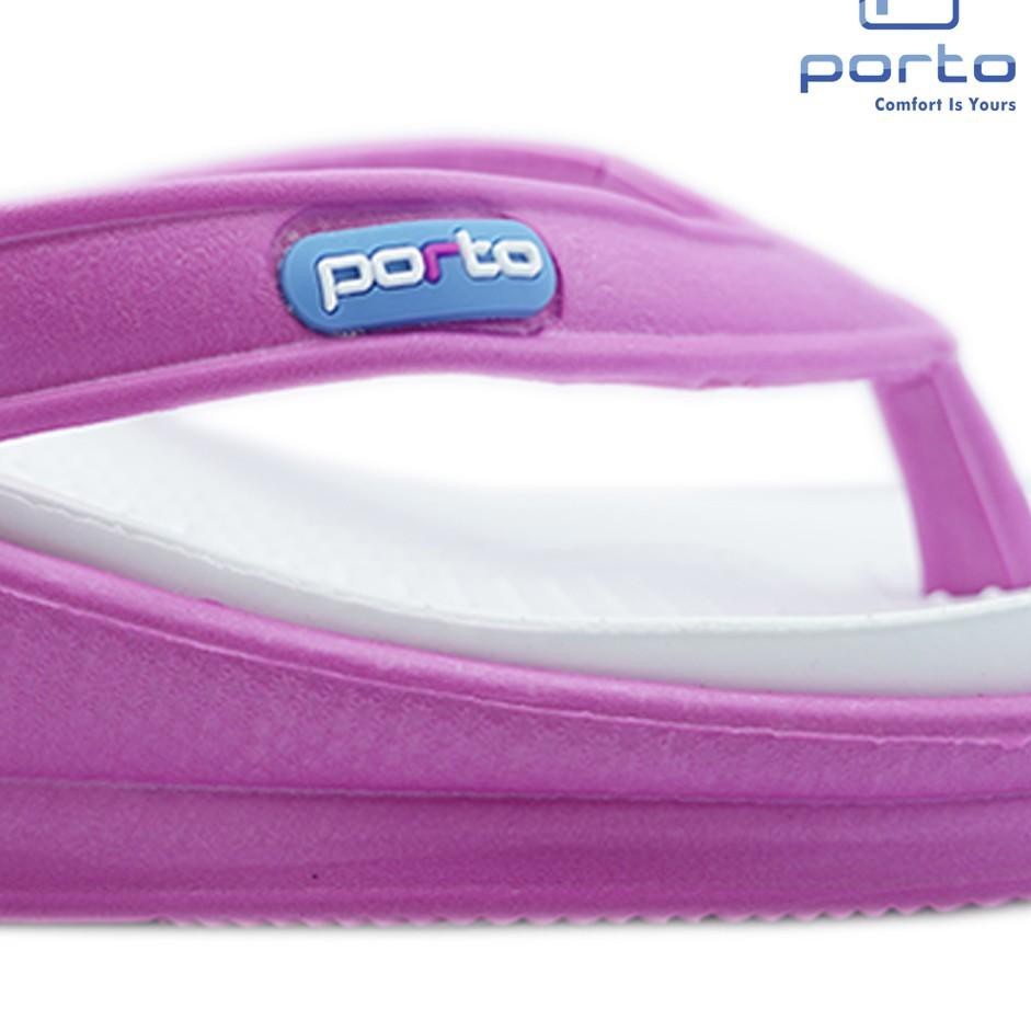 ☝ Porto - Sandal Jepit Wanita Heels Nyaman Karet Lunak 711L (Sale) ☉