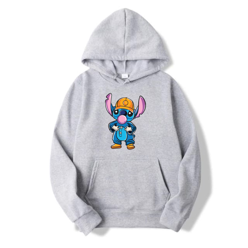 Stich ANIME Sweater Hoodie II Jumper hoodie Stich ANIME Sz M-XL ( Pria &amp; Wanita )