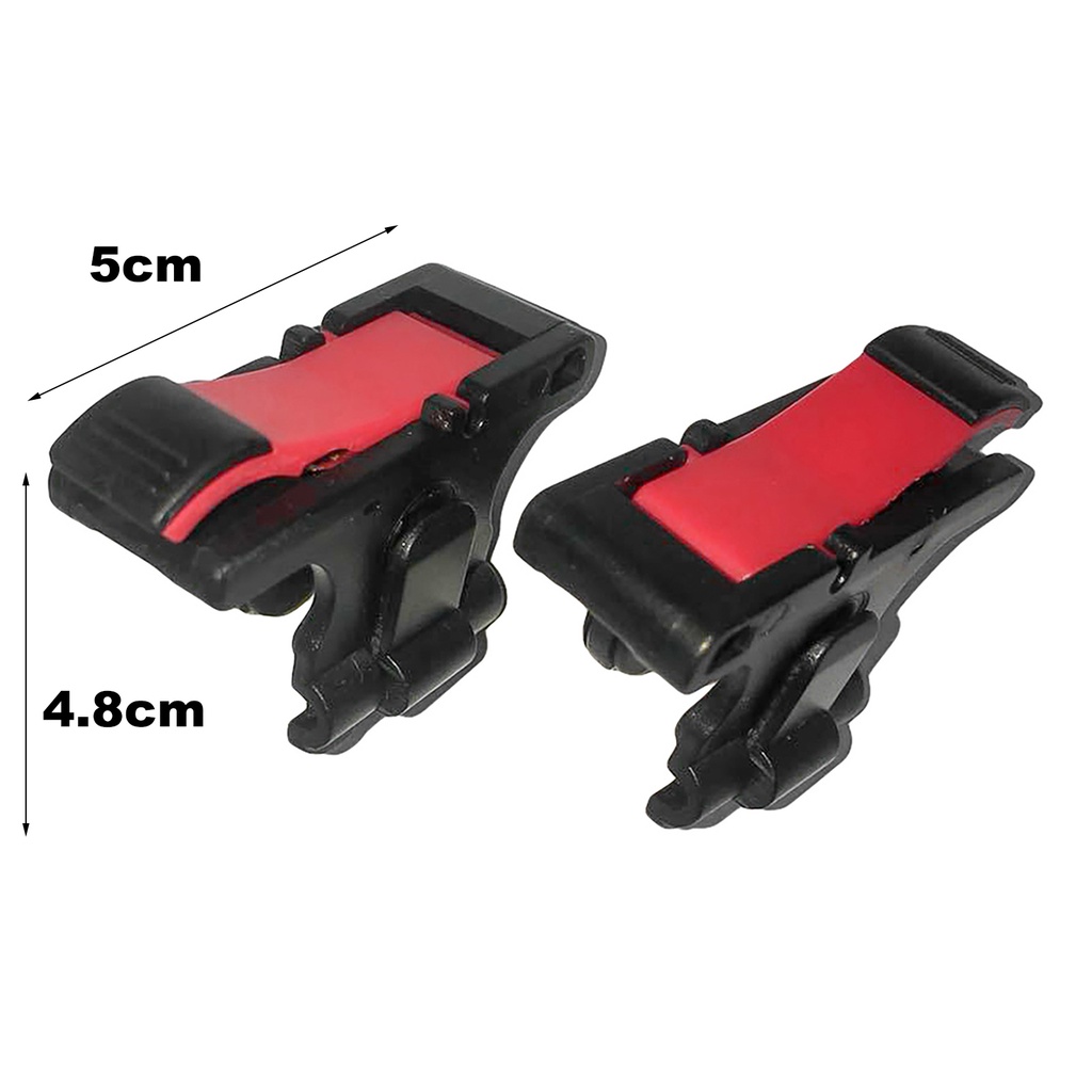 1 Pasang D9 Gamepad Holder Ponsel Bahan Plastik Untuk Gaming