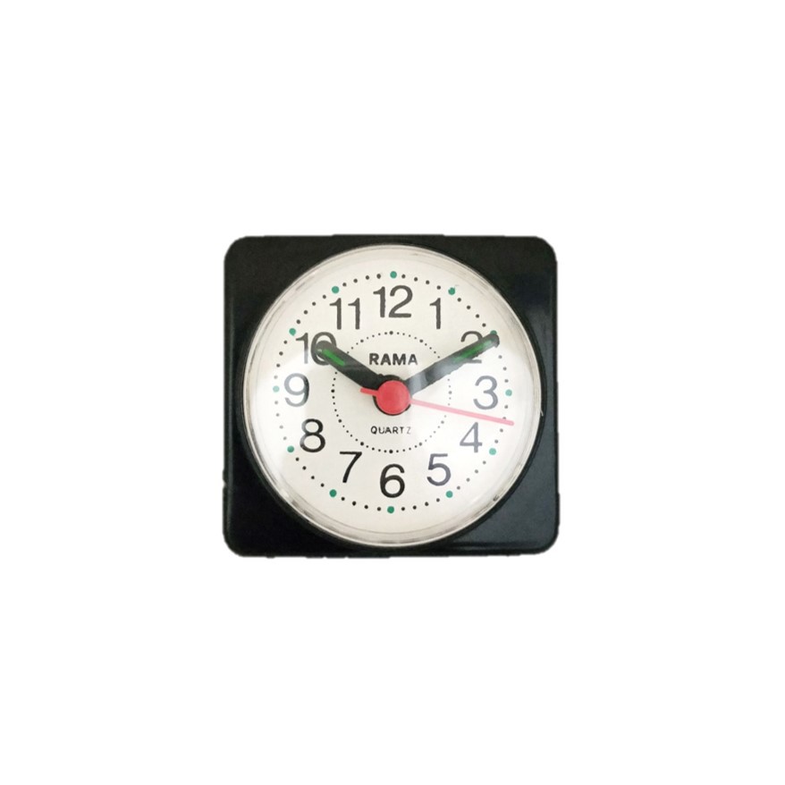 Jam Meja Mini Minimalis Desk Clock Table Clock Jam Mobil Free Baterai