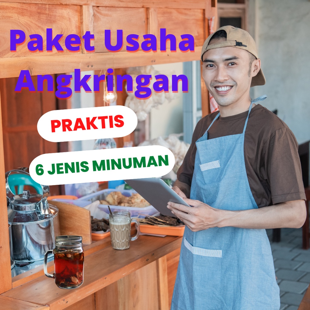 

Ekonomis Paket Usaha Minuman Tradional Lengkap Untuk Angkringan Cafe Resto Hotel