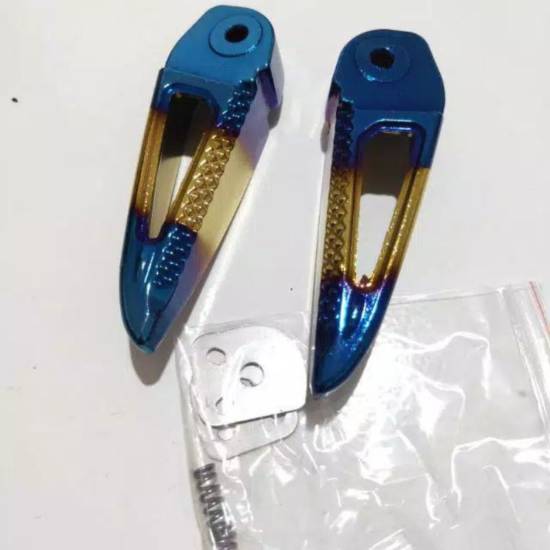 Injakan FootStep Twotone belakang Honda Beat Scoopy Scoopy new Vario Mio Mioj Fino FootStep Twotone