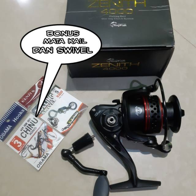 Reel Anyfish Zenith 4000 power handle