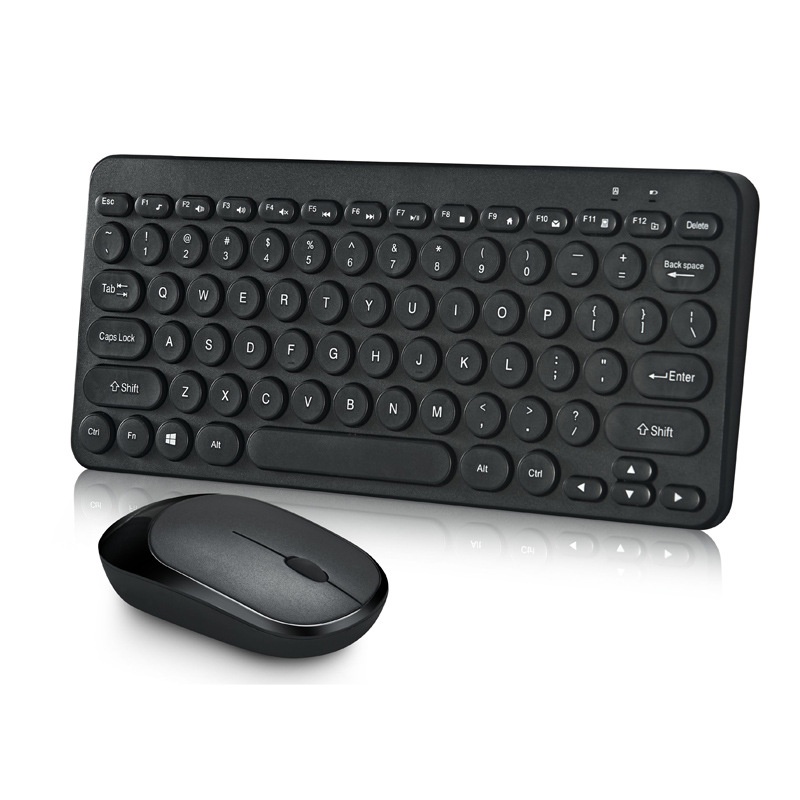 Keyboard Mouse Multimedia Slim Wireless 2.4Ghz