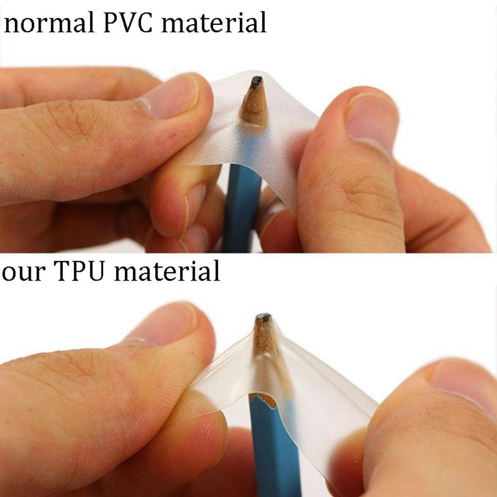 Lanfy Patch Tiup Gratis Cutting Persegi Untuk Mainan Tiup, Perahu Apung Bahan TPU Tape Perbaikan Perekat Diri