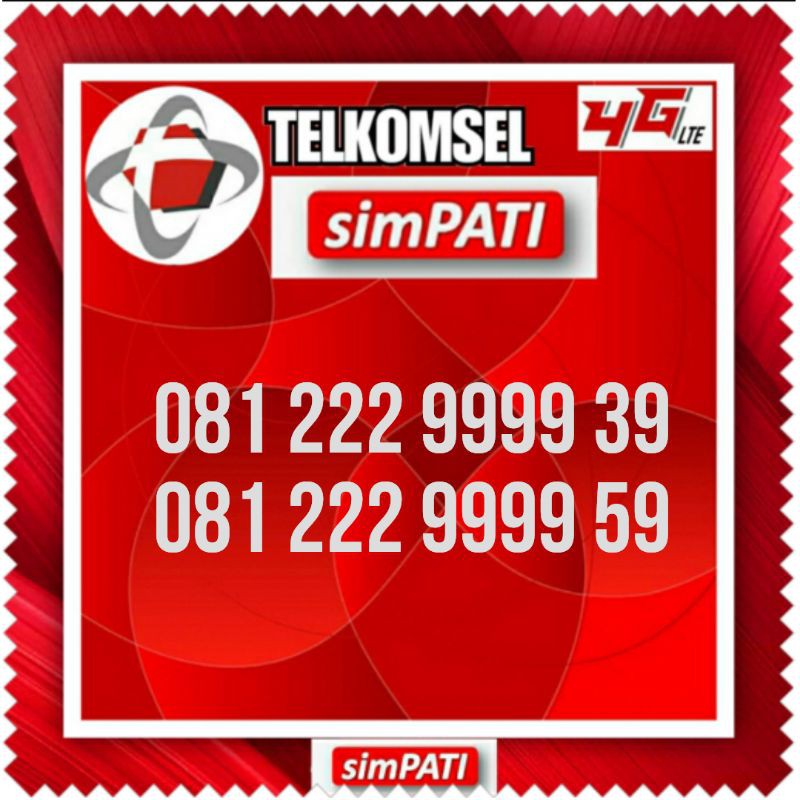 nomorcantik simpati seri 9999