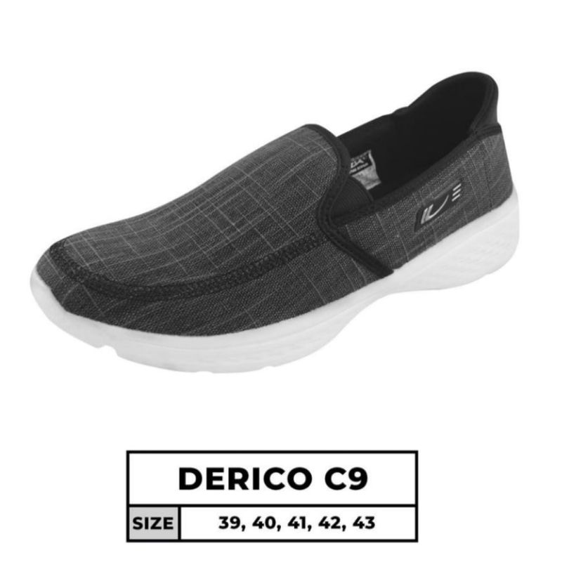 sepatu termurah new era DERICO orginal slip on kekinian Trendy elegant keren