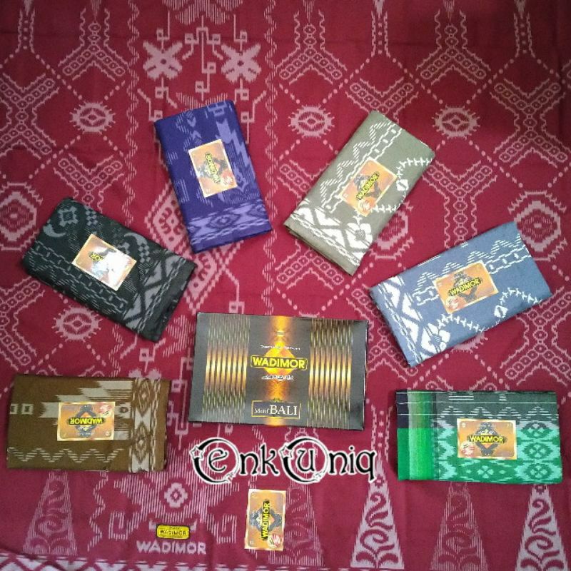 Sarung Wadimor Kembang Motif Bali